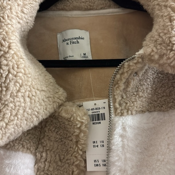 Patchwork Sherpa and Fur Jacket - Picture 2 of 6